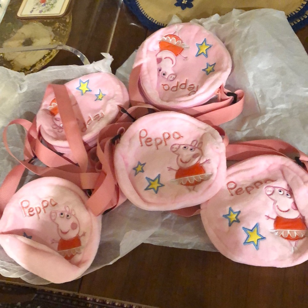 Peppa the Pig Purses for Children’s Birthday Event-I have exactly 6 kids purses